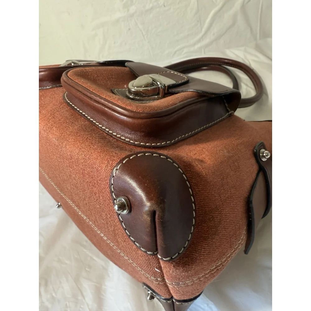 Dooney & Bourke Double Pocket Signature Satchel